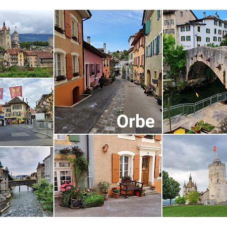 Hotel L'Ami De Passage, Le Prieure Orbe Exteriér fotografie